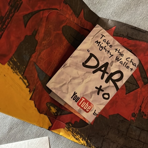 Superman v Batman Tyvek Mighty wallet from sub box - Picture 6 of 6